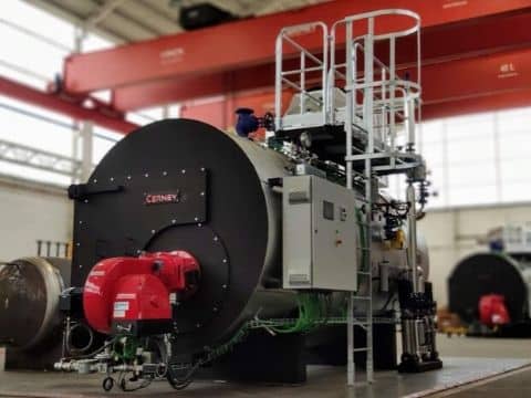 ingenieria caldera de vapor 31527 High-performance steam boiler for the industrial sector