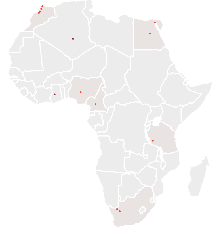 map africa Company